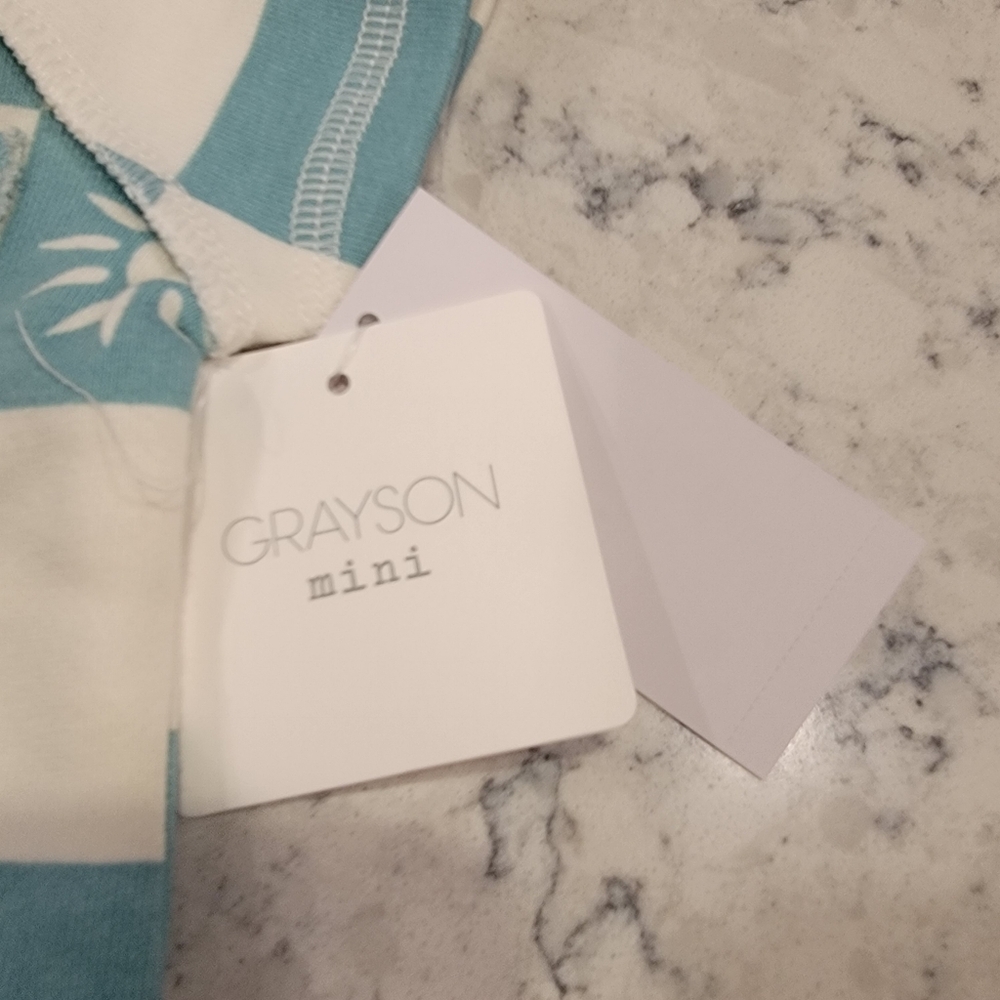 Grayson Mini 2-Piece Short & Top Set Sunny Size NB NWT! - Picture 3 of 6
